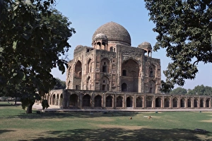 Mughal Prints: Tomb in the Nizamuddin area