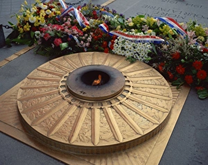 Arc De Triomphe Prints: Tomb of the Unknown Soldier, Arc de Triomphe, Paris, France, Europe
