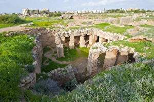 Images Dated 5th March 2008: Tombs of the Kings, Paphos, UNESCO World Heritage Site, Cyprus, Europe