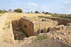 Images Dated 5th March 2008: Tombs of the Kings, Paphos, UNESCO World Heritage Site, Cyprus, Europe