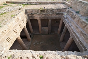 Images Dated 5th March 2008: Tombs of the Kings, Paphos, UNESCO World Heritage Site, Cyprus, Europe