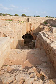 Ancient Civilizations Prints: Tombs of the Kings, UNESCO World Heritage Site, Paphos, Cyprus, Europe