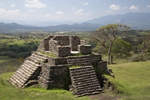 Traditionally Mexican Prints: Tonina Archaeological Zone, Chiapas, Mexico, North America