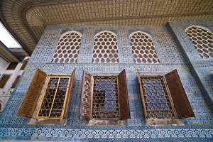 Shutters Prints: Topkapi Palace details of decoration, UNESCO World Heritage Site, Istanbul, Turkey