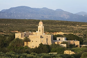 Images Dated 17th April 2008: Toplou Monastery, Toplou, near Sitia, Lasithi region, Crete, Greek Islands, Greece, Europe