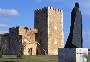 Santo Domingo Prints: Toree del Homenaje, Santo Domingo, Dominican Republic
