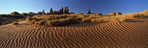 Totem Pole Prints: Totem Pole and Sand Springs