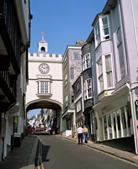 Devon Prints: Totnes, south Devon, England, United Kingdom, Europe