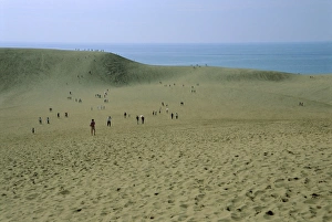 Free Time Prints: Tottori Sand Dunes and sea
