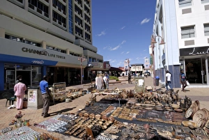 Windhoek Prints: Tourist market, Windhoek, Namibia, Africa