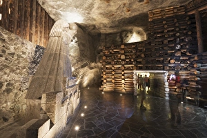 Poland Prints: Tourist route, Wieliczka Salt Mine