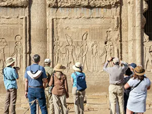 Dendera Prints: Tourists at the Temple of Hathor