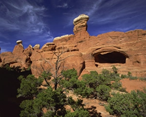 Rock Cliffs Prints: Tower Arch, Klondike Bluffs, Arches National Park, Utah, United States of America