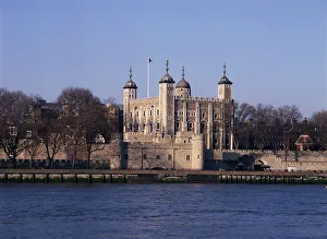 Fortresses Prints: The Tower of London, UNESCO World Heritage Site, London, England, United Kingdom, Europe