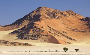 Sesriem Prints: Towering sandstone mountains and dunes in the ancient Namib Desert near Sesriem