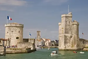 Charente Maritime Prints: The towers of La Chaine and St
