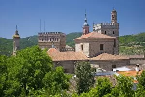 Images Dated 4th June 2007: Towers of the Real Monasterio de Santa Maria de Guadalupe, Guadalupe, Caceres
