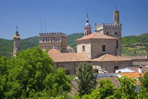 Images Dated 4th June 2007: Towers of the Real Monasterio de Santa Maria de Guadalupe, Guadalupe, Caceres