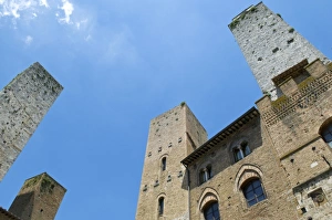 Towers of San Gimignano, UNESCO World Heritage Site, San Gimignano, Tuscany