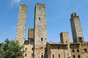 Towers of San Gimignano, UNESCO World Heritage Site, San Gimignano, Tuscany