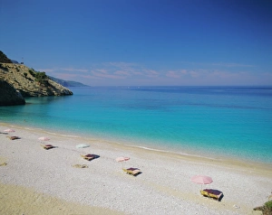 Lounge Chair Prints: Town Beach