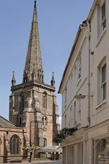 Town centre, Hereford, Herefordshire, Midlands, England, United Kingdom, Europe