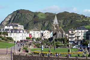 Town Center Prints: Town centre, Ilfracombe, Devon, England, United Kingdom, Europe