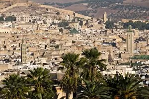 Images Dated 12th November 2009: Town of Fez, Morocco, North Africa, Africa