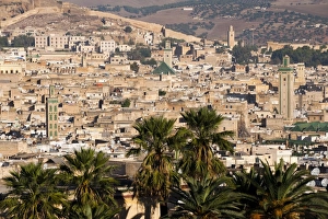 Images Dated 12th November 2009: Town of Fez, Morocco, North Africa, Africa