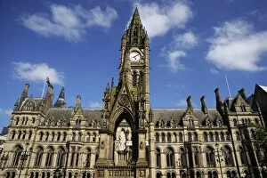 Images Dated 22nd June 2010: Town Hall, Albert Square, Manchester, England, United Kingdom, Europe
