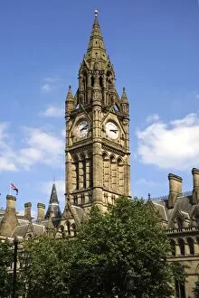 Images Dated 22nd June 2010: Town Hall, Albert Square, Manchester, England, United Kingdom, Europe