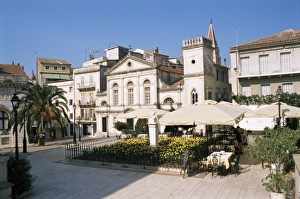 Corfu Prints: Town hall, Corfu Town