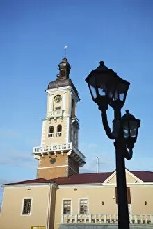 Town Hall, Kamyanets-Podilsky, Podillya, Ukraine, Europe