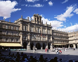 Old Castile Prints: The Town Hall in the Plaza Mayor