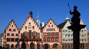 Hesse Prints: Town Hall Roemer, Frankfurt am Main, Hesse, Germany, Europe