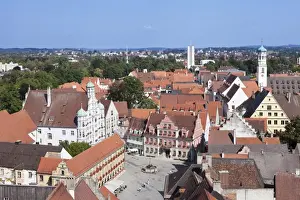 Bavaria Prints: Town hall with Steuerhaus building and Grosszunft building at market square