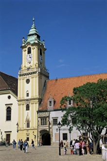 Town Hall tower in main square