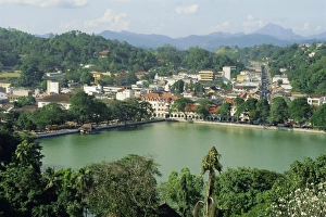 The town of Kandy