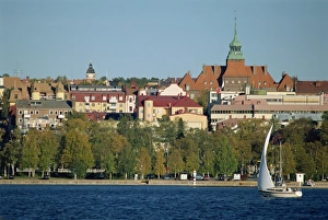 Sweden Prints: Town and Radhus