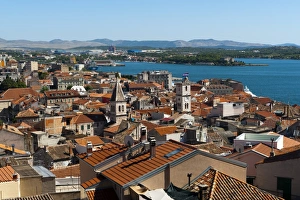 Images Dated 17th August 2010: Town of Sibenik, Dalmatia region, Croatia, Europe