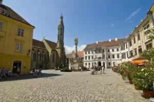 The town of Sopron, Hungary, Europe