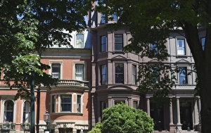 Townhouse Prints: Townhouses in Commonwealth Avenue