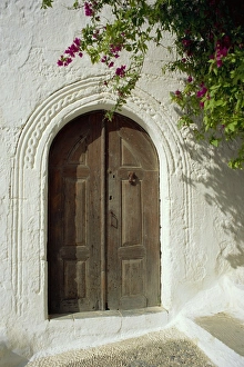 Traditional arched doorway