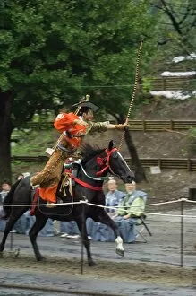 Japanese Gallery: Traditional costume and horse