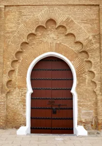 Closed Prints: Traditional doorway to Koutoubia Mosque