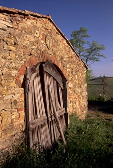 Chianti Prints: Traditional farm building near Panzano
