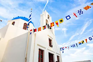 Santorini Gallery: Traditional Greek architecture in Oia, Santorini (Thira), Cyclades, Greek Islands, Greece