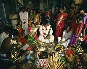 Ceremonies Prints: Traditional Hindu wedding