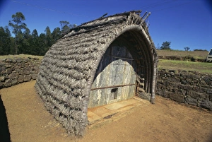 Single Storey Prints: Traditional house in Bikkapathimund, Thoda village, Tamil Nadu state, India, Asia