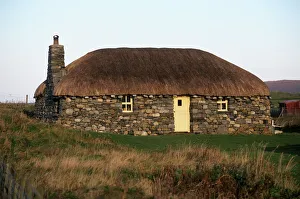 Single Storey Prints: Traditional house near Borve